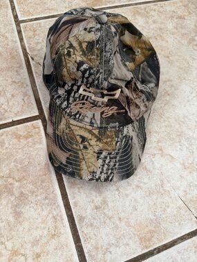 Triumph Camo Baseball Cap in Brown, Green, Black